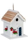relaxdays Vogelhaus Deko Vogelhaus im Landhausstil