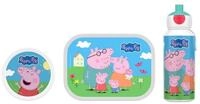 Mepal Lunchbox Campus Lunchset 3er Set, Acrylnitril-Butadien-Styrol (ABS), (3-tlg)