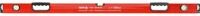 TRIZERATOP Wasserwaage Wasserwaage 120cm 3 Libellen mit Griff, (Wasserwaage 120cm 3