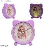 Depesche Styropor-Teil DEPESCHE TOPModel Wecker Blooming Kitty