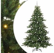 vidaXL K&uuml;nstlicher Weihnachtsbaum K&uuml;nstlicher klappbarer Weihnachtsbaum Gr&uuml;n 240