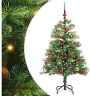 vidaXL K&uuml;nstlicher Weihnachtsbaum K&uuml;nstlicher Weihnachtsbaum Gr&uuml;n 150 cm PVC und
