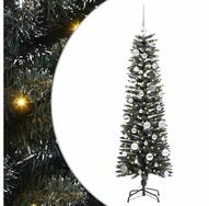 vidaXL LED Baum K&uuml;nstlicher Weihnachtsbaum mit 150 LEDs mit St&auml;nder Gr&uuml;n 150 cm