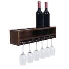 MCW Weinregal MCW-P21, Platzsparende Wandbar