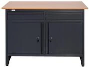 Jet-Line Werkbank Werkbank SMOLENSK anthrazit 120 cm