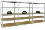 PROREGAL&reg; Schwerlastregal MegaDeal Garagenregal Kellerregal Steckregal ELEPHANT mit