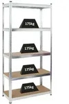 PROREGAL&reg; Schwerlastregal Lagerregal Kellerregal RAGNAR 180x90x40cm Fachlast 175kg