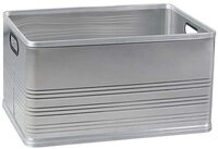 BRB-Lagertechnik Aufbewahrungsbox Alu-Transportkasten, LxBxH 620x440x330 mm, 79