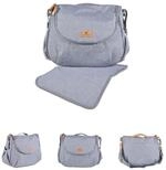 Cangaroo Wickeltasche Wickeltasche Naomi Tragegriff (1-tlg), verstellbarer Gurt,