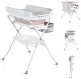 Cangaroo Babybadewanne Babywanne Wickeltisch Como, faltbar, Wickelauflage,