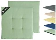 TOM TAILOR Stuhlkissen DOVE CHAIRPAD Outdoor Sitzkissen, 40 x 40 cm in Gr&uuml;n