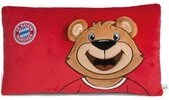 Dekokissen Nici 49080 Kissen FC BAYERN M&Uuml;NCHEN B&auml;r Berni 43x25cm