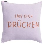 DAVID FUSSENEGGER Kissenh&uuml;lle David Fussenegger Kissenh&uuml;lle 'Lass dich dr&uuml;cken' 50
