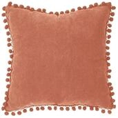 Atmosphera Cr&eacute;ateur d'int&eacute;rieur Dekokissen POMPONS Dekokissen, 40 x 40 cm, marine -