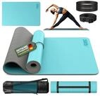 RE:SPORT Gymnastikmatte 183 x 61 x 0,6 cm mit Tragetasche Yogamatte TPE Fitnessmatte