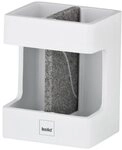 kela Zahnb&uuml;rstenhalter Zahnb&uuml;rstenhalter CUBE, Wei&szlig;, B 9 cm