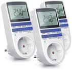 BEARWARE Zeitschaltuhr digital, 2,1" LCD-Display, max. 3680W, 10 Programme,