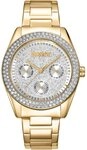 DKNY Quarzuhr DKNY DK1L078M0025 Damenuhr Chambers Multi Glitz Gold 36mm 5ATM...
