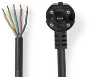 Nedis STPC110PBK15 Netzkabel, Ofen Netzkabel, Ofen Netzkabel, Perilex, H05VV, f&uuml;r