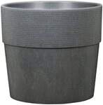 Scheurich Blumentopf 224/40 groove carbon