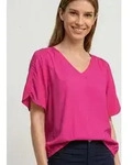 STREET ONE Kurzarmbluse aus softer Viskose rosa 34 EU