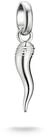 THOMAS SABO Charm-Einh&auml;nger Charm Cornicello - Connect, Emaille