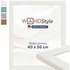 WANDStyle Bilderrahmen H750, Wei&szlig;, aus Massivholz im Landhaus Stil