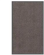 vidaXL Fu&szlig;matte Fu&szlig;matte getuftet Dunkelbraun 90x150 cm, Rechteckig, H&ouml;he: 0.55 mm