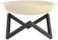 BBQ-Toro Feuerschale Karbonstahl Feuerschalen Gestell f&uuml;r &Oslash; 80 cm Feuerschalen, V-