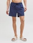 Jack & Jones Badeshorts JPSTMAUI TROPIC SOLID SWIM SHORTS SN Kunstfaser, normal