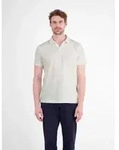 LERROS Poloshirt Modernes Poloshirt mit Jaquard-Muster und knopflosem Kragen