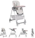 Moni Kombihochstuhl Kinderhochstuhl Raffy klappbar, 4 R&auml;der, R&uuml;ckenlehne