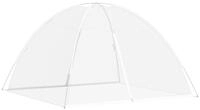 vidaXL Moskitonetz Moskito-Netzzelt Mongolisch 220 Mesh Wei&szlig; 200x200x135 cm