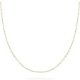 FAVS Collier FAVS Damen-Kette 375er Gelbgold