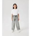 Name It 5-Pocket-Jeans NKFROSE f&uuml;r M&auml;dchen mit Destroyed-Effekt und hohem Bund