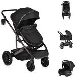 Moni Kombi-Kinderwagen Kombikinderwagen 3in1 all Road, umbaubar Babyschale Sportsitz