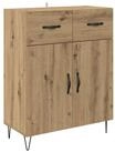 vidaXL Sideboard Sideboard Artisan-Eiche 69,5 x 34 x 90 cm Holzwerkstoff (1 St)