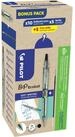 Pilot Pen Kugelschreiber Kugelschreiber B2P Ecoball Set 10Kulis+10Minen M schwarz