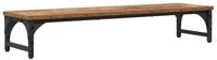 vidaXL Monitor-Halterung Monitor Halterung Altholz 85 x 23 x 15,5 cm Holzwerkstoff,