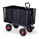 relaxdays Bollerwagen Hoher Handwagen f&uuml;r den Garten
