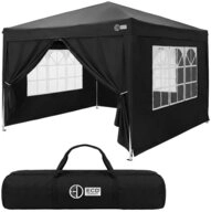 ECD Germany Faltpavillon Pavillon Pop Up Wasserdicht Faltbar Stabil Gartenpavillon
