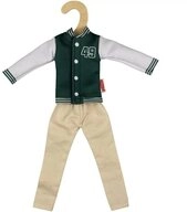 Heless Puppenkleidung Time2Shine Collegejacke mit Stoffhose f&uuml;r Modepuppen der