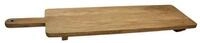 Spetebo Servierbrett XXL Mango Tapasbrett natur mit Griff, Holz, (Artikel, 1-St.,