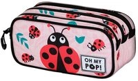 Oh My Pop! Federm&auml;ppchen Ladybug Marienk&auml;fer M&auml;ppchen Schreibm&auml;ppchen Federtasche