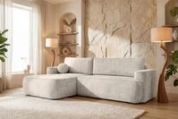 WFL GROUP Ecksofa Marion 4-Sitzer in L-Form mit Schlaffunktion & Stauraum, MADE IN