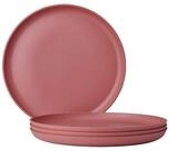 Mepal Speiseteller Silueta Essteller &oslash; 26 cm 4er Set, (4 St)