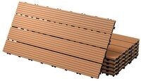 ECD Germany Terrassendielen WPC Bodenplatte Terrassenfliesen Fliesen mit...
