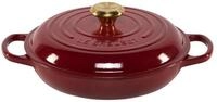 LE CREUSET Auflaufform Signature Gourmet-Profitopf Garnet 26 cm, Gusseisen / Keramik
