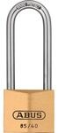 ABUS Vorh&auml;ngeschloss Zylindervorhangschloss 85/40HB63 gl Schlossk&ouml;rper-B.40mm MS