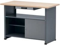 K&Uuml;PPER Werkbank 14118, Breite 120 cm, 1 Schublade, 1 offenes Fach mit Fachboden,